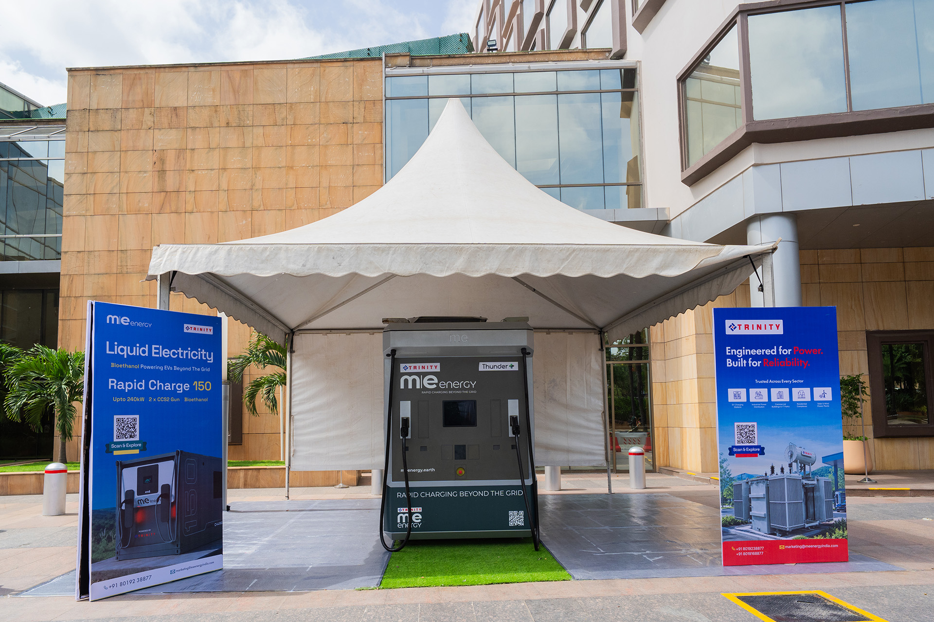 ME Energy India team and stand at India Energy Summit 2026
