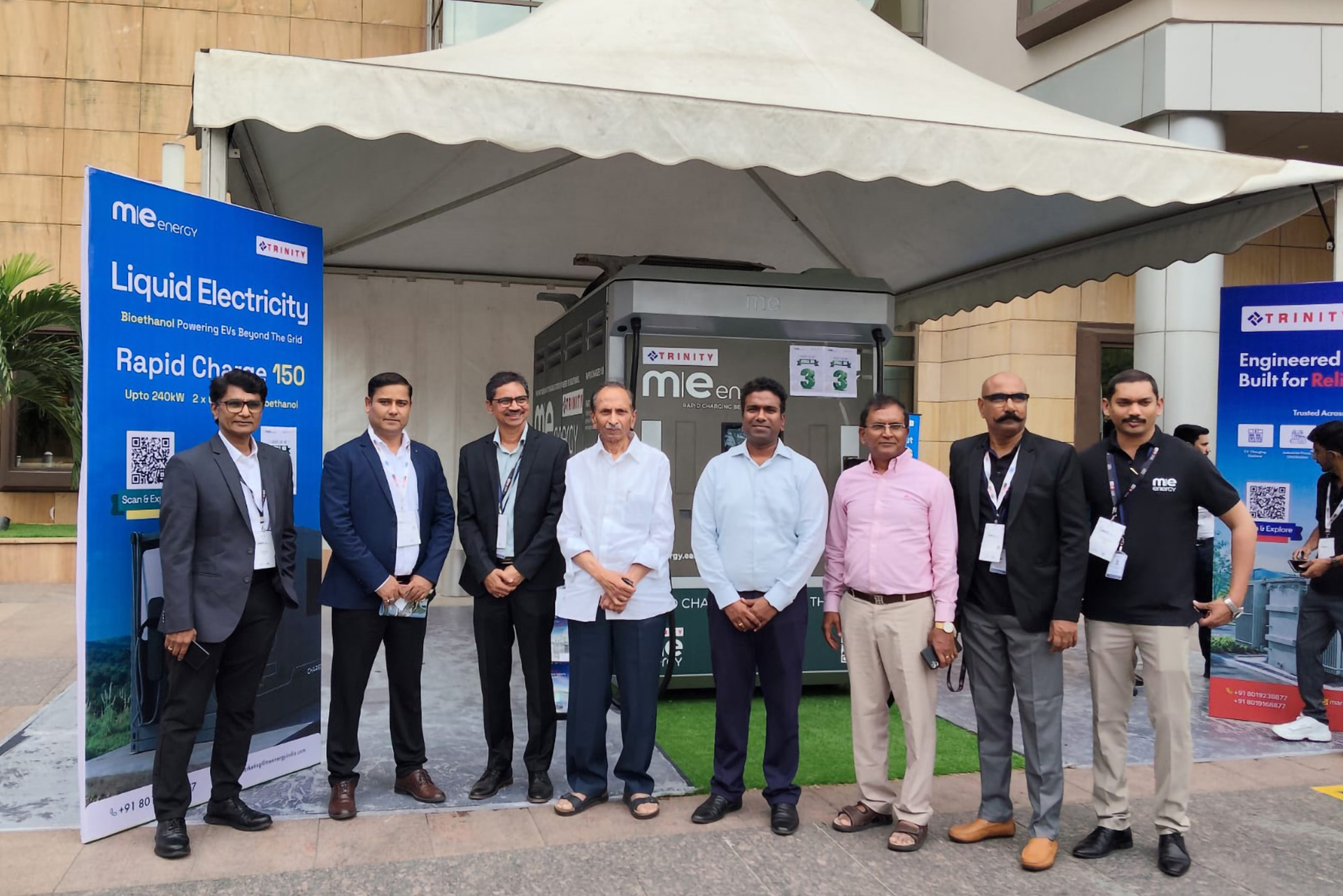 ME Energy India booth overview at India Energy Summit 2026