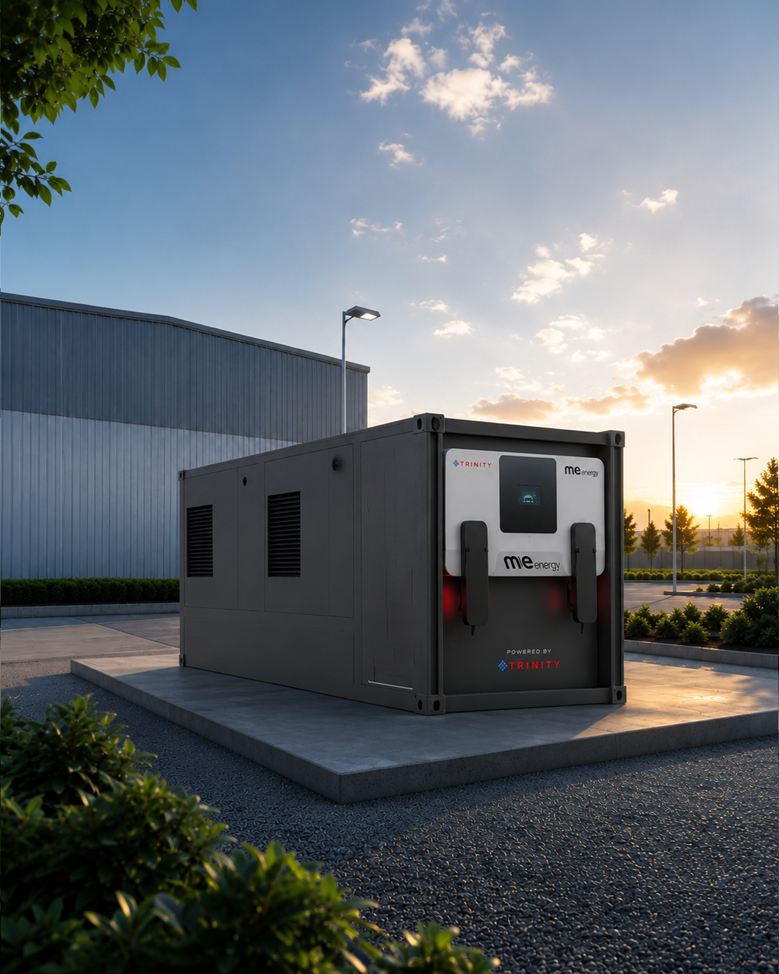 ME Energy Genset 150 genset, front panel detail