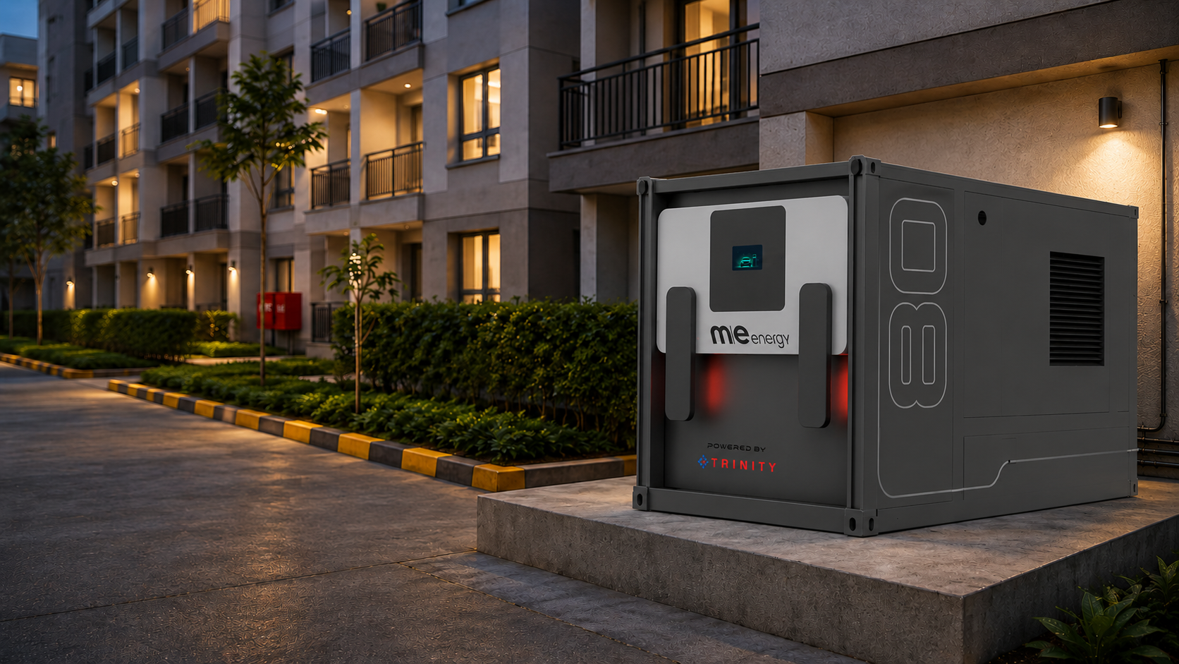 ME Energy Genset 80 bioethanol power unit